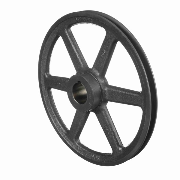 1 Groove Cast Iron Fhp - Finished Bore Sheave, AK104X 1 3/8